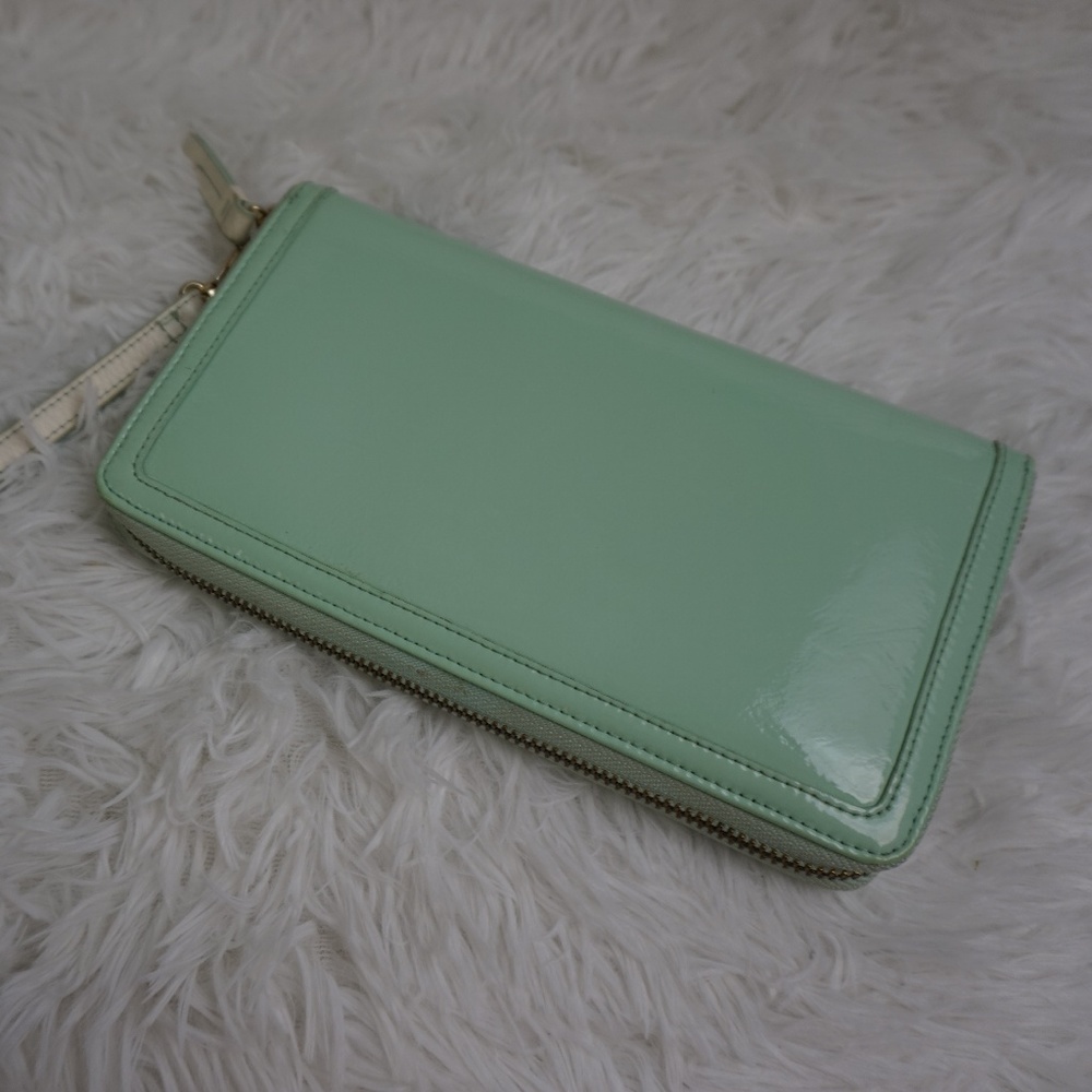 Halogen Zip Around Wristlet Clutch Wallet